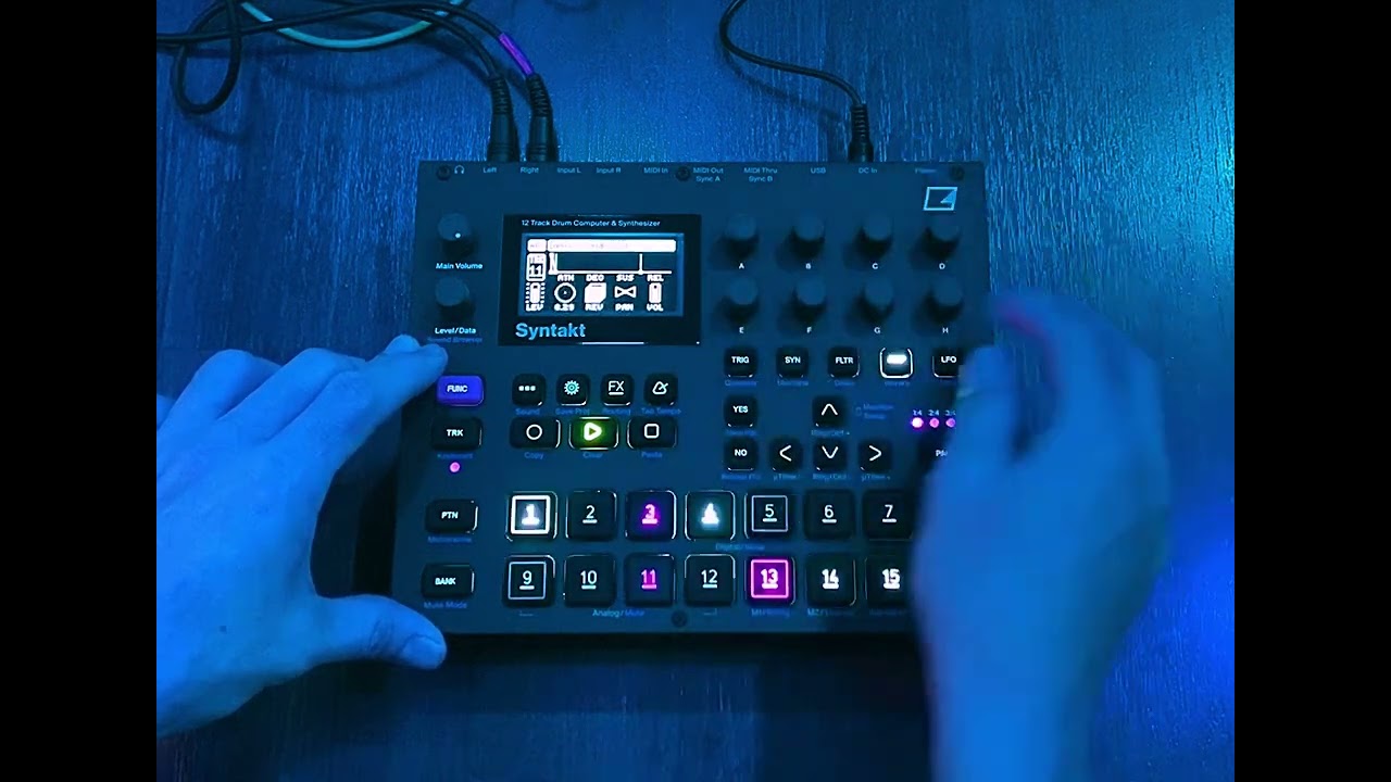 Elektron/Syntakt レビュー これ一台で完結するシンセ&ドラムマシン