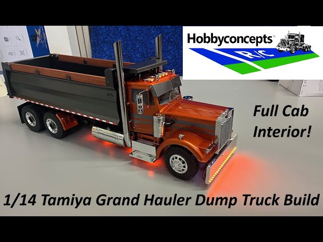 Tamiya 1/14 Grand Hauler Dump Truck w Beier MSM - Build - YouTube