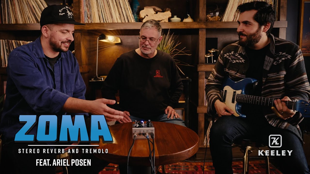 Keeley Electronics ZOMA Stereo Reverb and Tremolo - feat. Ariel