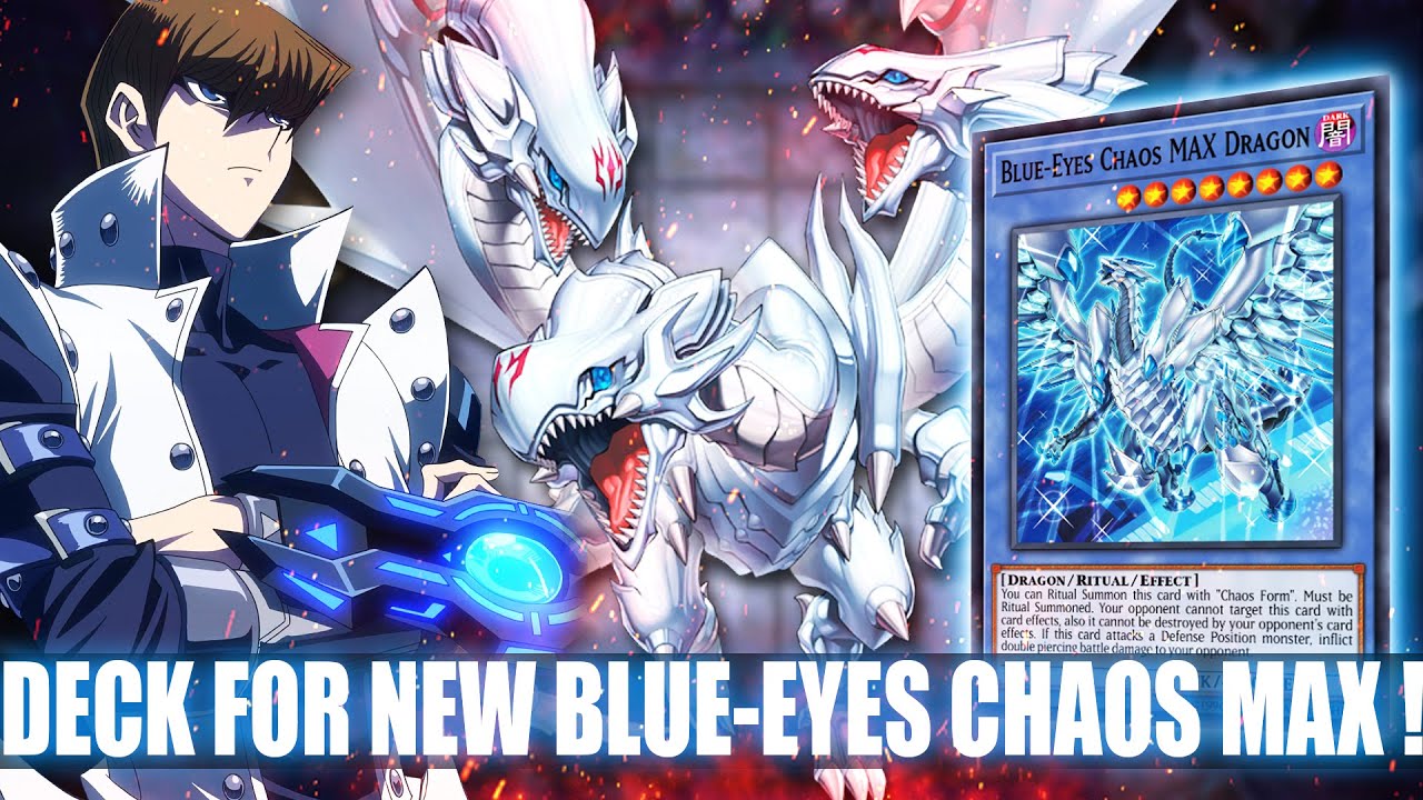 BLUE-EYES WITH CHAOS MAX DRAGON DECK 2025!! NEW ART COMING SOON