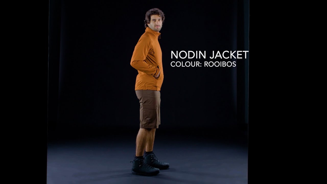 Arc'teryx - Men's Nodin Jacket - Rooibos - YouTube