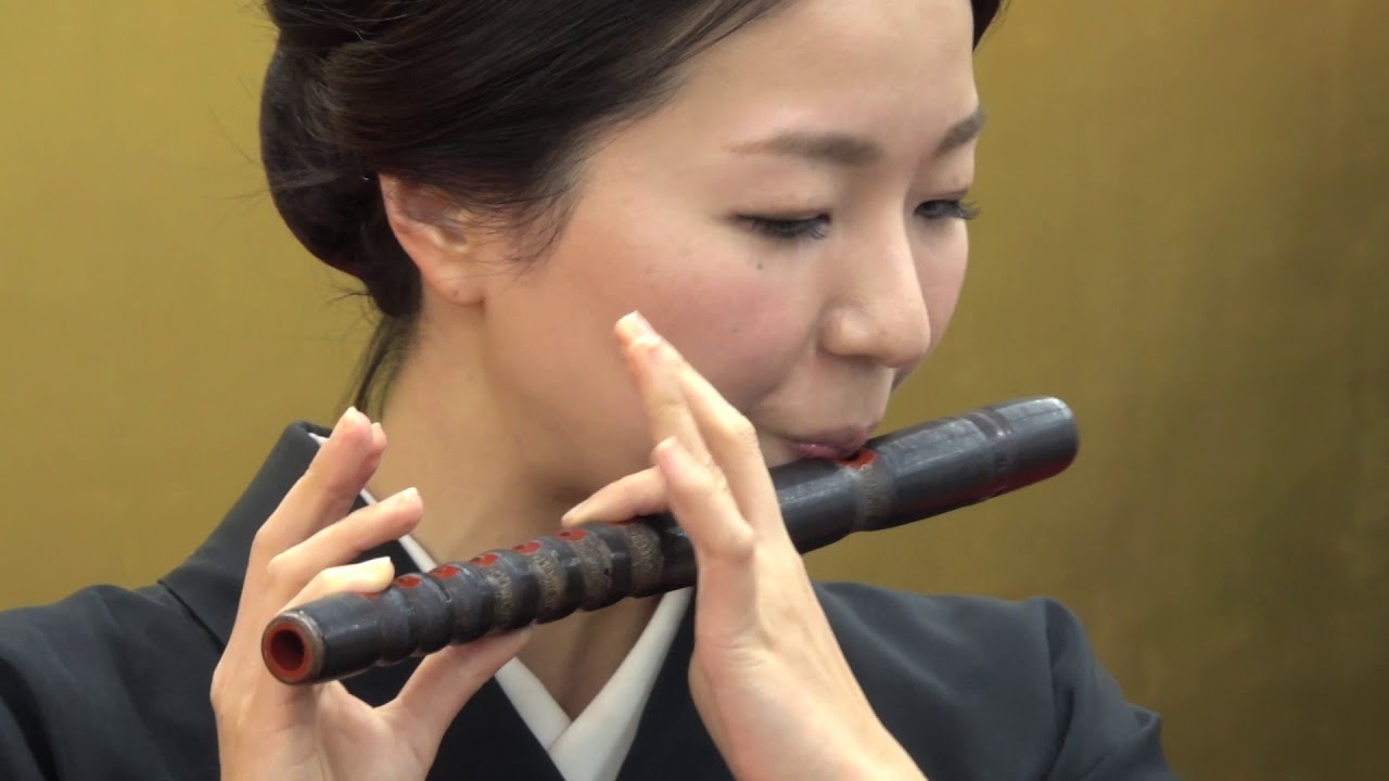 邦楽囃子 能管 とは 望月美沙輔 麹町邦楽ライブ第11弾 - YouTube