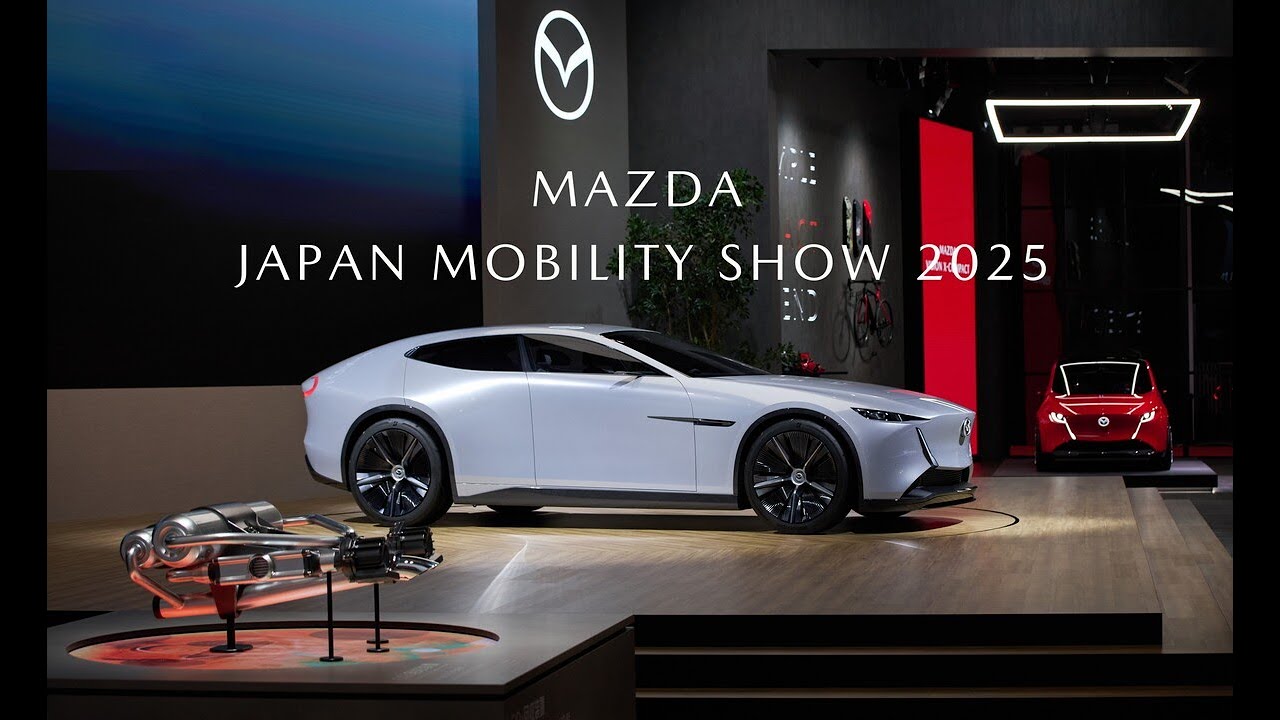 JAPAN MOBILITY SHOW 2025「走る歓びは、地球を笑顔にする」マツダが