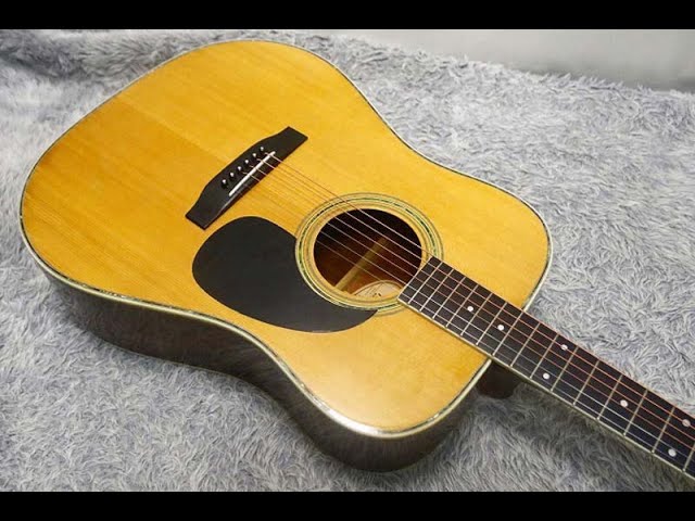 1970's made Vintage MORRIS W-30 High quality made Acoustic Guitar