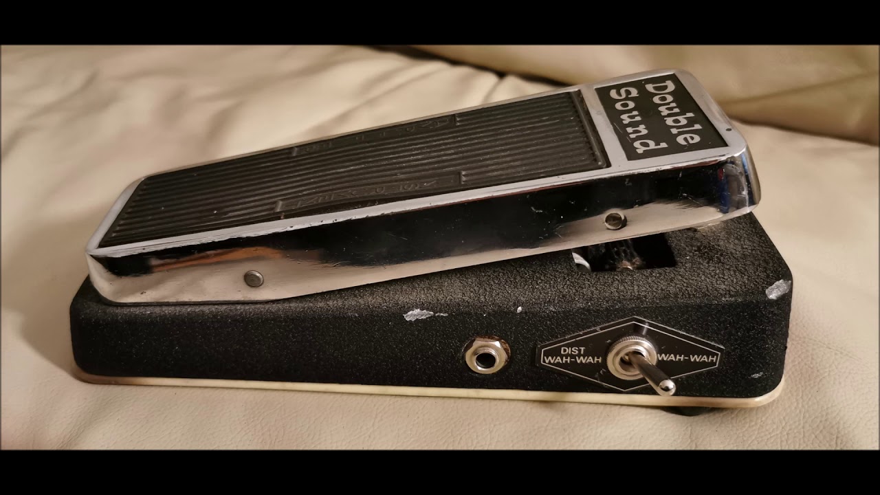 VINTAGE 70's JEN DOUBLE SOUND WAH pedal - YouTube