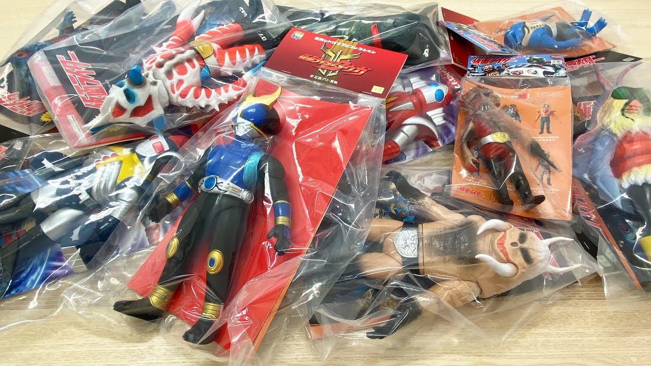 大漁！【東映レトロソフビコレクション】メディコムトイさんの箱を2箱