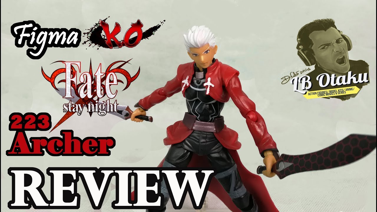 FAKEma (Figma 223) Archer Fate/Stay night _ Bootleg Review - YouTube