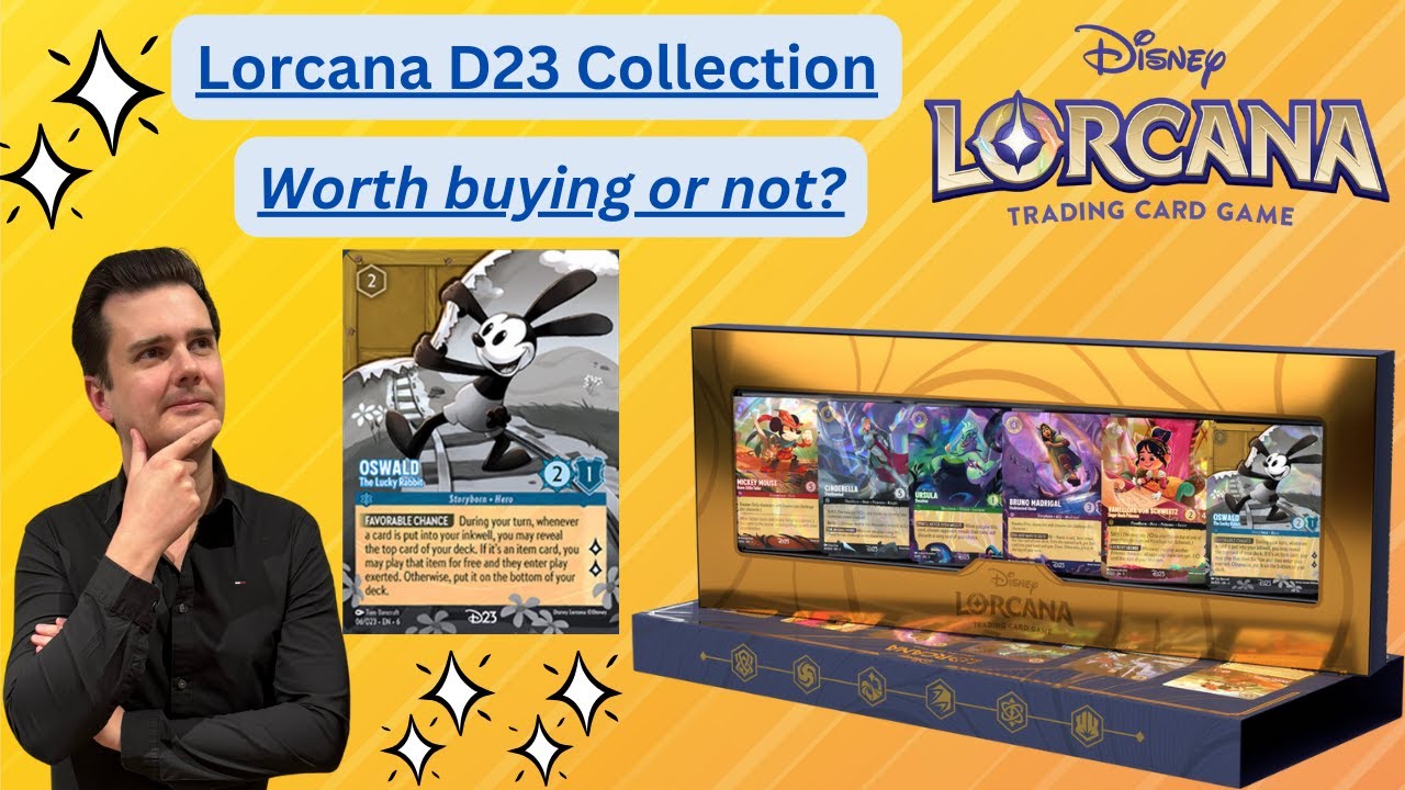 ロルカナ D23 コレクションBOX Disney Lorcana D23 Collection