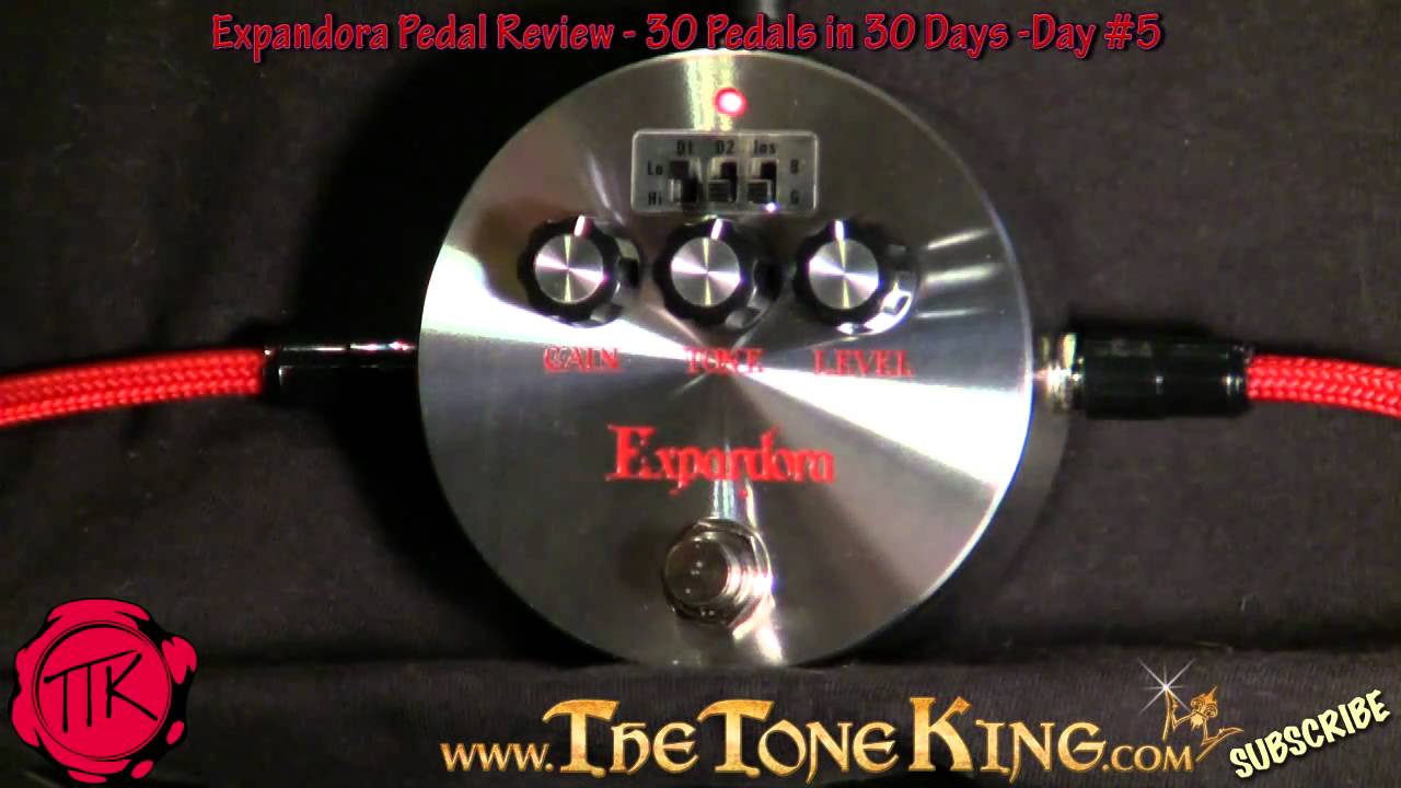 Expandora O/D & Dist Pedal 4 Guitar & Bass by Bixonic 30 Pedals in