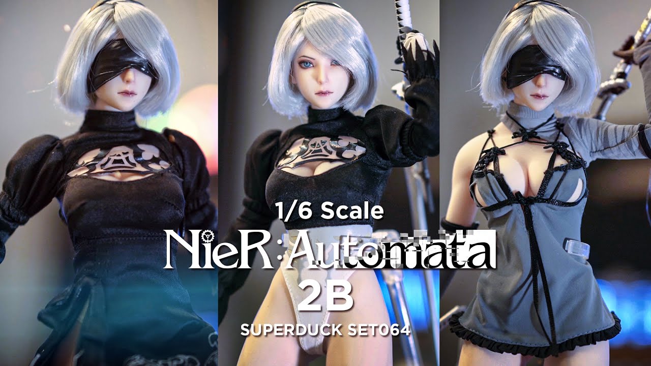 1/6 Scale Nier: Automata 2B - Super Duck SET064 + S42A Body