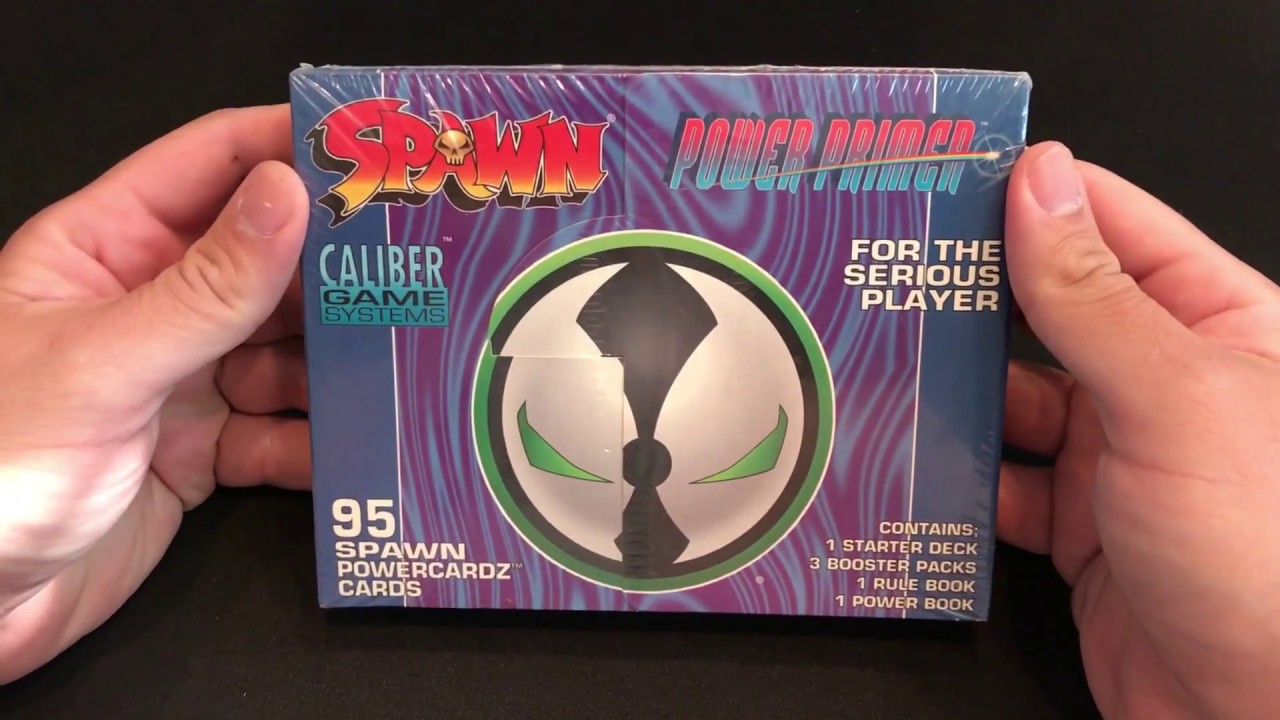 Unboxing a Spawn Power Cardz Power Primer Box - YouTube