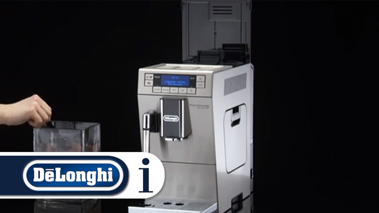 How to make coffee using pre-ground coffee with your De' Longhi