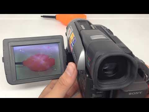 Sony CCD TRV92 Handycam Inspection Method Operation Check - YouTube