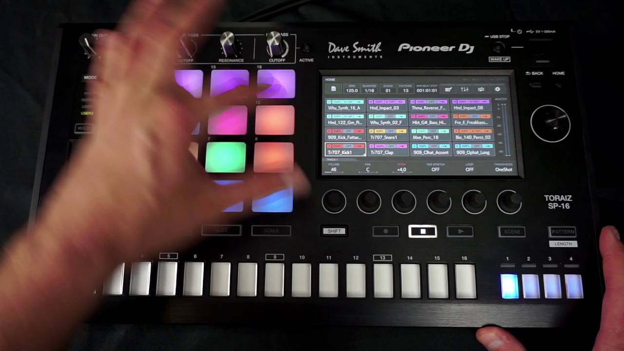 Pioneer DJ TORAIZ SP-16 Hands-On First Look - YouTube