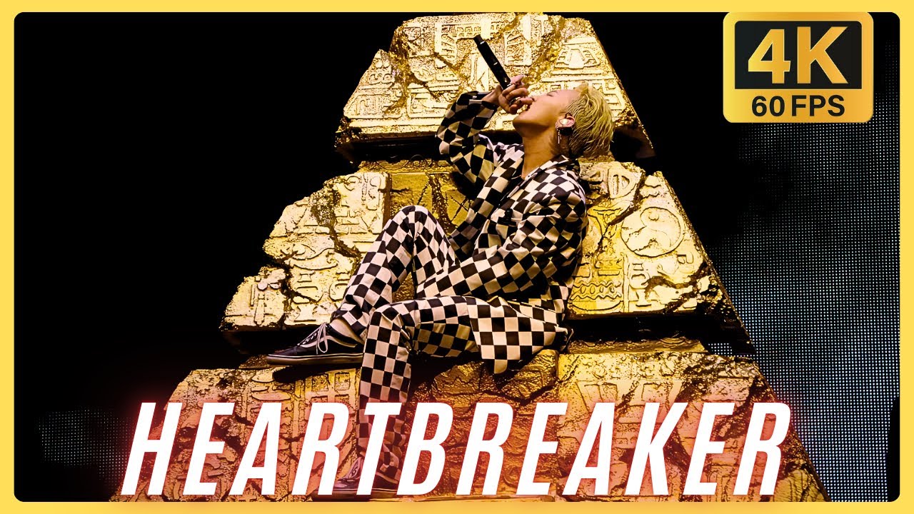 4K 60FPS] G-DRAGON - HEARTBREAKER @ BIGBANG 0.TO.10 CONCERT IN