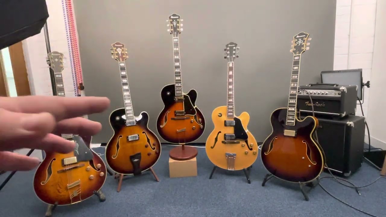 Ibanez 16” Jazz Guitars (JP20/FG100/GB200/AF200) Japanese Models