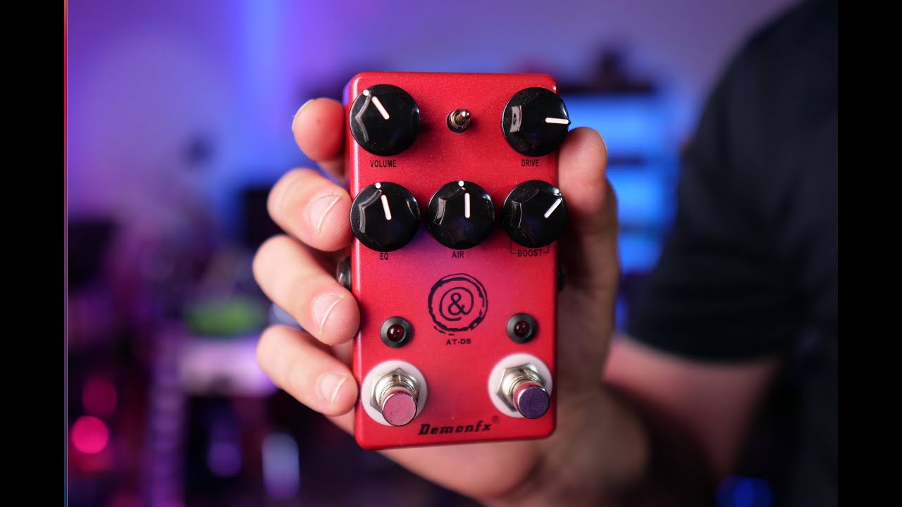 Demonfx AT-DS Pedal Demo (Andy Timmons Plus Pedal Clone) - YouTube