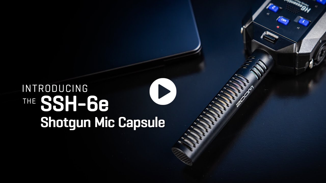 SSH-6e Stereo Shotgun Mic | ZOOM