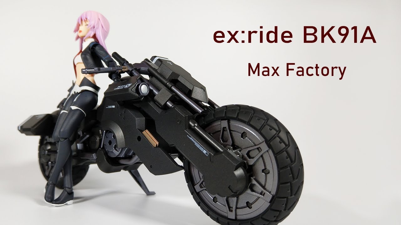 ex:ride BK91A + figma Yotsuyu Hirasaka (Max Factory) - YouTube