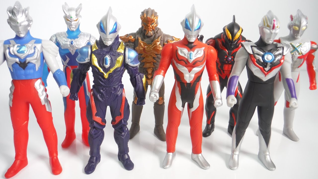 ソフビヒーロー ウルトラマン対決セット 熱血戦士ウルトラマンゼット編