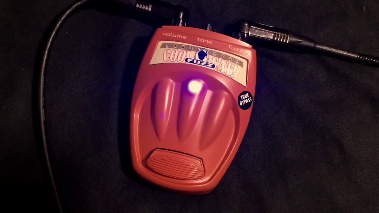 Danelectro Cool Cat CF-1 Fuzz with Roland JC-40【魔法の箱研究所