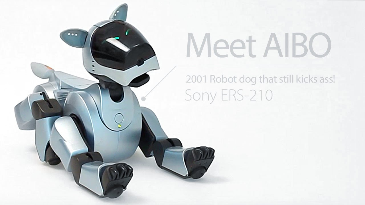 AIBO, Retro robot dog that still kicks ass - Sony ERS-210 - YouTube