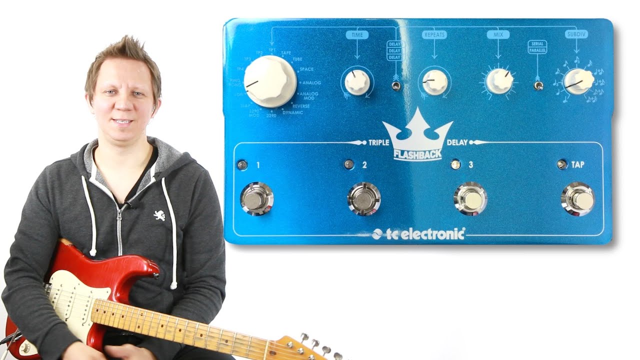 TC Electronic | Product | FLASHBACK TRIPLE DELAY
