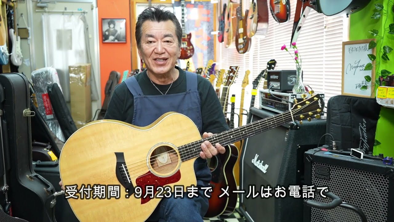 抽選販売 Taylor 214ce-K DLX 2019年製 程度抜群！ 純正ハードケース