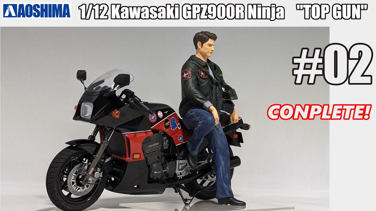 Build 1/12 Kawasaki Ninja GPZ900R 
