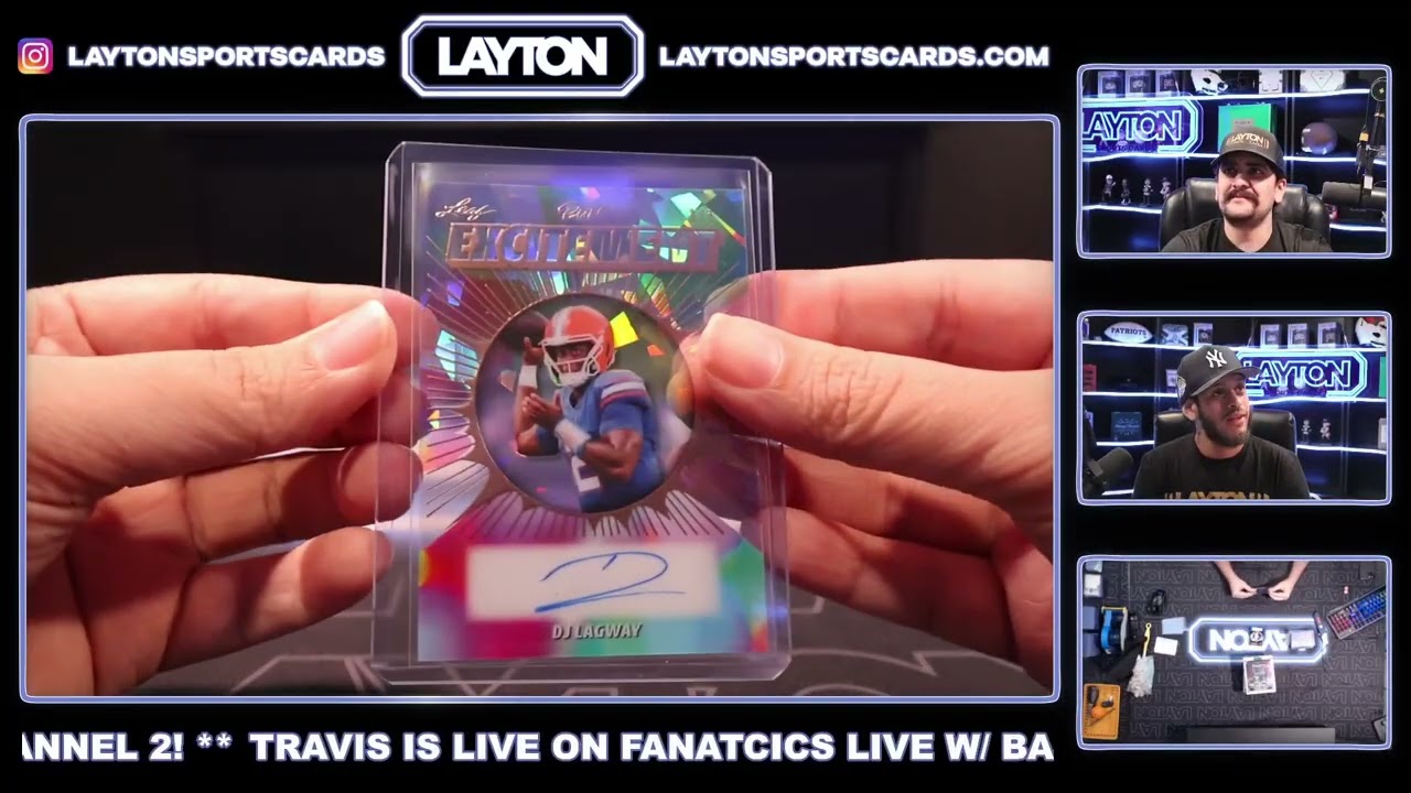 2025 Leaf Eclectic Signature Series Football Hobby & Mythical 5