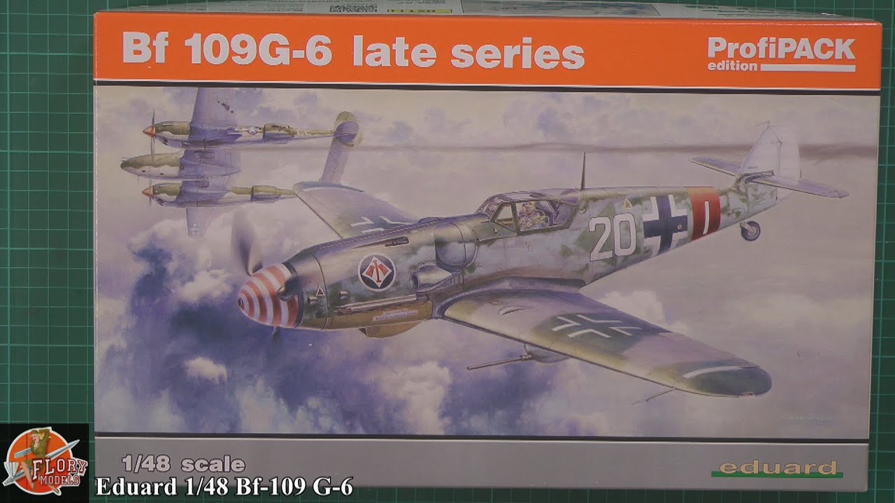 Eduard 1/48th Bf109-G6 review - YouTube