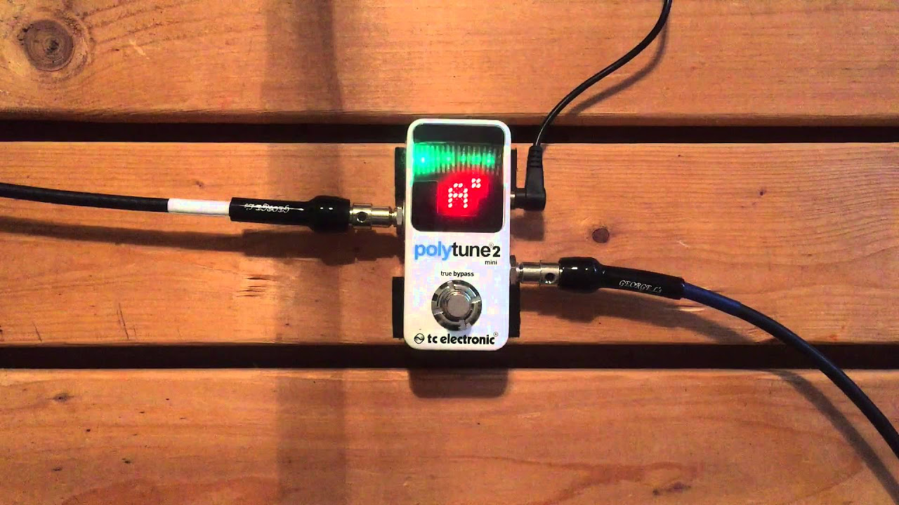 5 Minutes with the TC Electronic Polytune 2 Mini - Pedal Demo