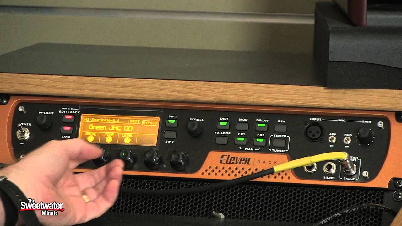 Sweetwater Minute - Vol. 170, Avid Eleven Rack Demo - YouTube