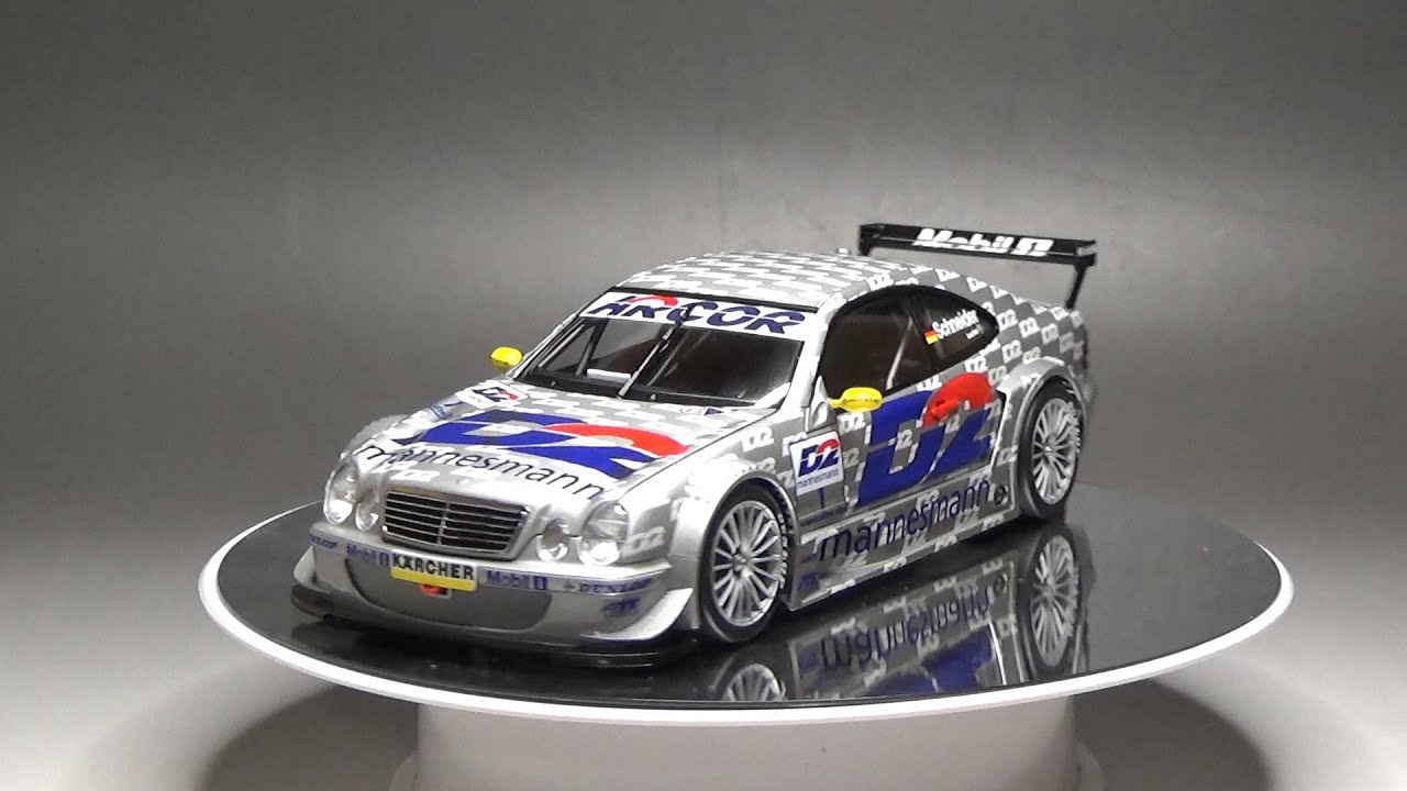 TAMIYA 1/24 Mercedes Benz CLK DTM2000 TEAM D2 Unboxing FullBuild