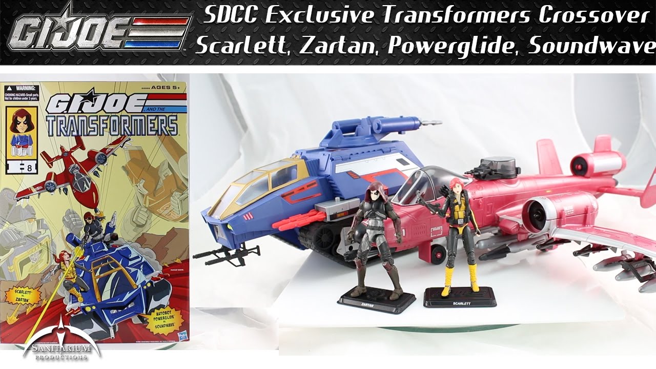 GI Joe Transformers Crossover 2016 Box Set Unboxing and Review