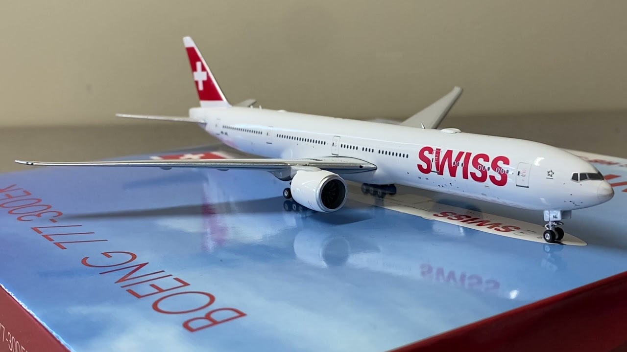 Phoenix Models 1:400 Swiss International Air Lines Boeing 777