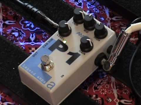 AMT Electronics Legend Amps Series P1 guitar effects pedal demo