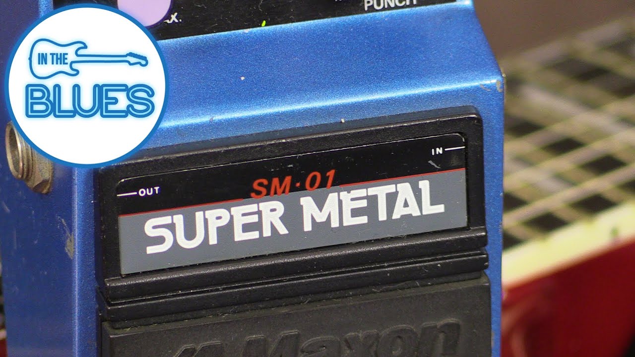Maxon Super Metal SM-01 Distortion Pedal - YouTube