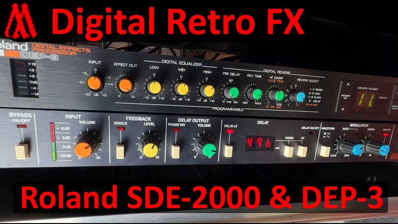 Roland DEP-5 - 5 Killer Tones - YouTube