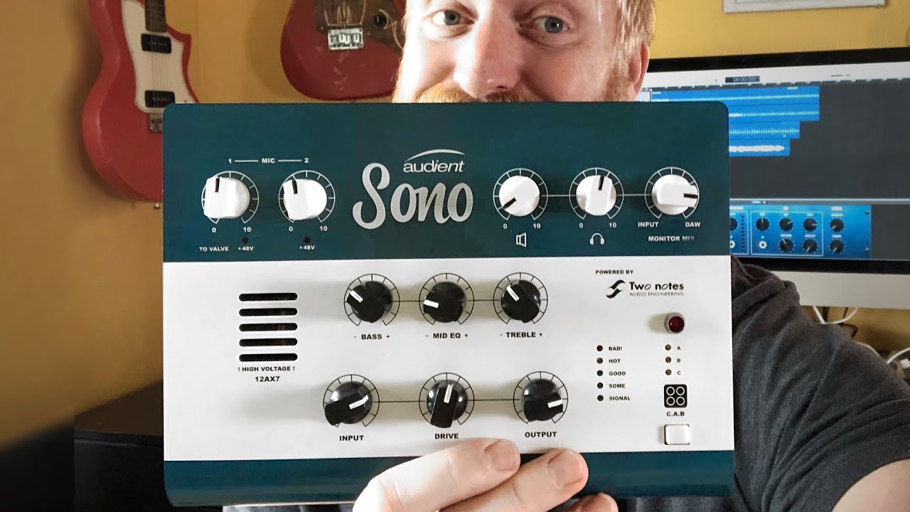 Audient SONO - A recording interface designed specifically for