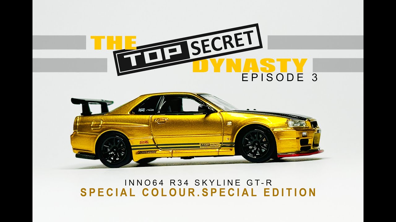 Top Secret Dynasty Episode 3 | Special Edition Gold R34 | Malaysia