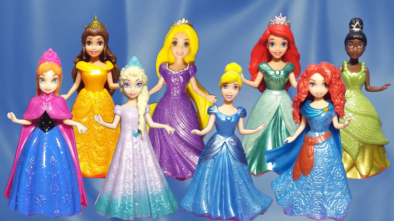 ディズニープリンセス マジッククリップ アナ エルサ アリエル