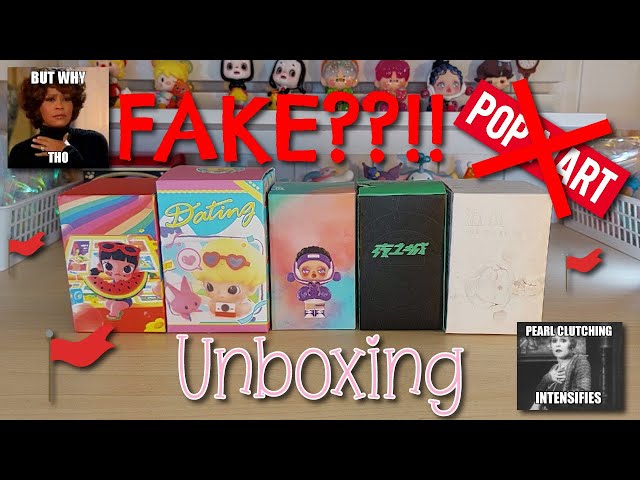 UNBOXING VIDEO ** FAKE POP MART! - YouTube