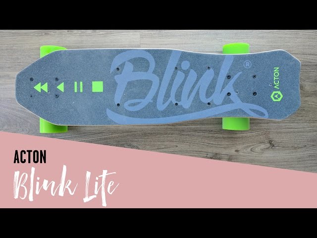 電動スケボーデビュー！ACTON Blink Lite 開封 - YouTube