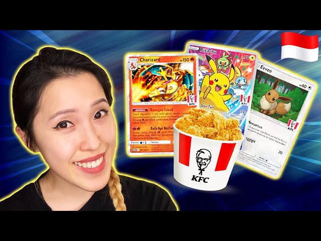 KFC Pokemon Indonesia Promo Cards - *Indonesian Exclusive Promos