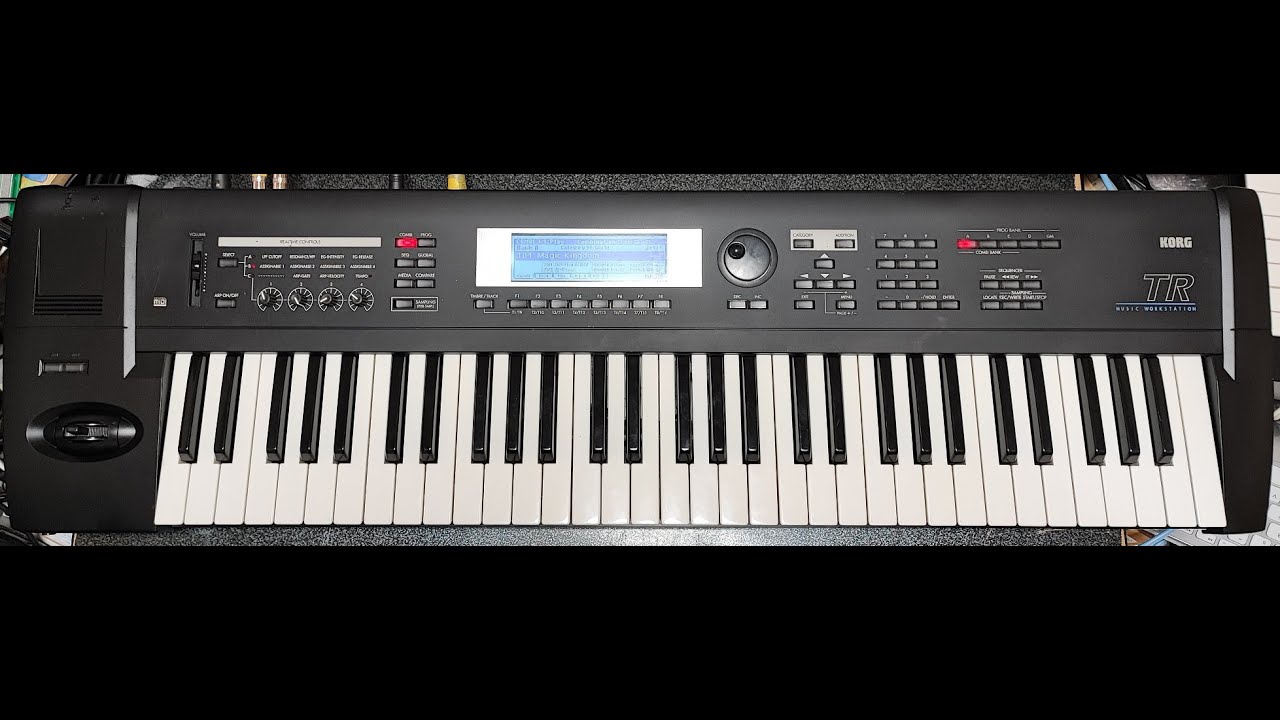 KORG TR61 Demo COMBI A - YouTube