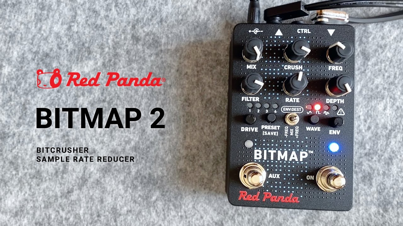 Red Panda Bitmap 2 Bitcrusher - YouTube