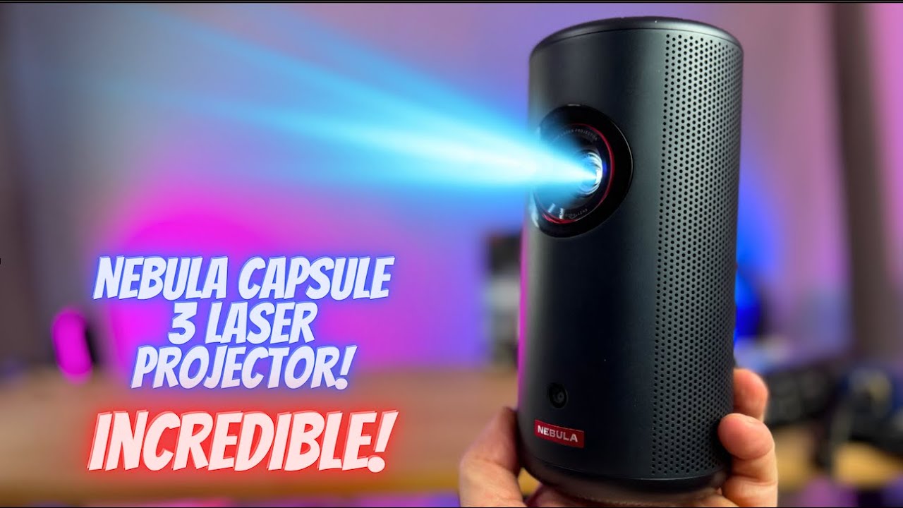 Nebula Capsule 3 Laser Projector Review - The BEST Portable Laser