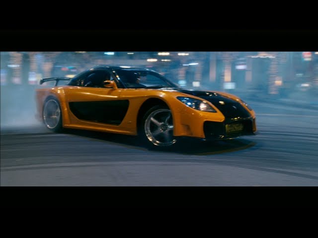 ワイルドスピードX3 ヴェイルサイドRX-7 ハンのドリフト - YouTube