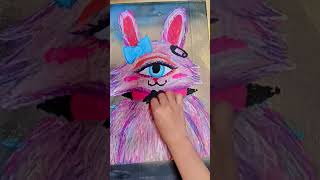 嘆きのうさぎ-The rabbit sorrow-【A3サイズ | 現代画家 Chika Shinoda